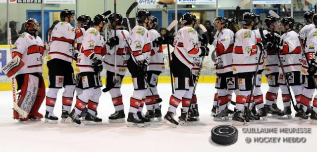 Photo hockey match Dijon  - Briançon  le 10/02/2015