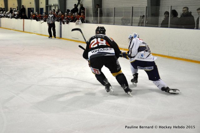 Photo hockey match Reims - Nice le 10/02/2015