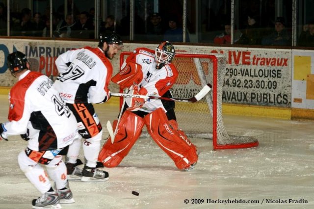 Photo hockey match Briançon  - Tours  le 10/01/2009