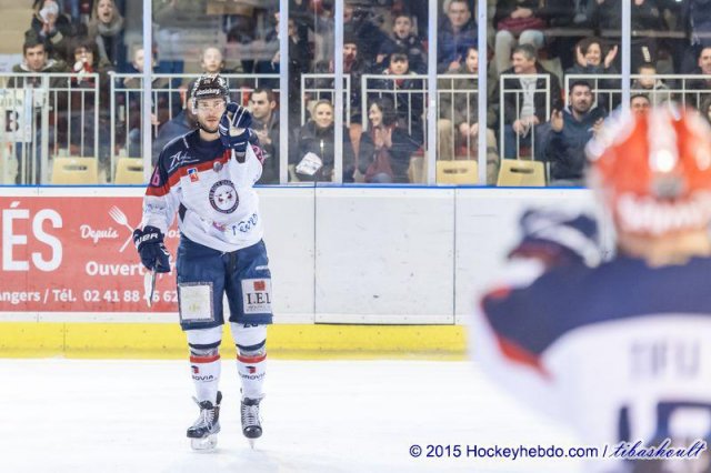 Photo hockey match Angers  - Lyon le 13/02/2015