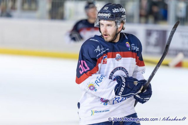 Photo hockey match Angers  - Lyon le 13/02/2015