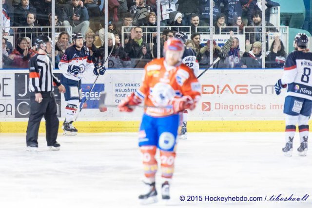 Photo hockey match Angers  - Lyon le 13/02/2015