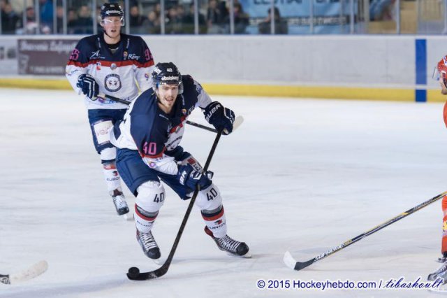 Photo hockey match Angers  - Lyon le 13/02/2015