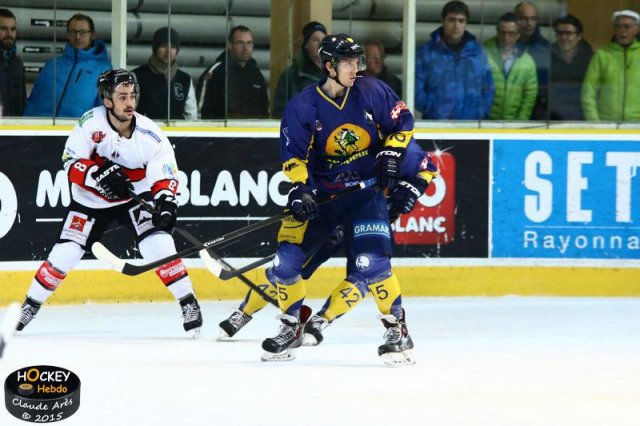 Photo hockey match Chamonix  - Briançon  le 13/02/2015