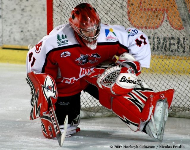 Photo hockey match Briançon  - Tours  le 10/01/2009