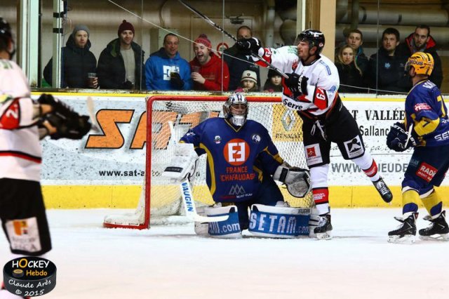 Photo hockey match Chamonix  - Briançon  le 13/02/2015