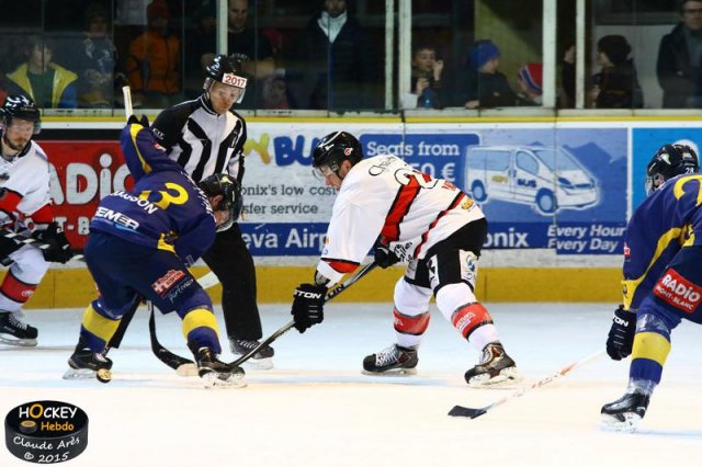 Photo hockey match Chamonix  - Briançon  le 13/02/2015