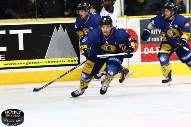 Photo hockey match Chamonix  - Briançon  le 13/02/2015