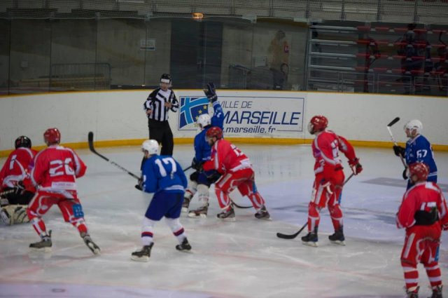 Photo hockey match Marseille - Valence II le 14/02/2015