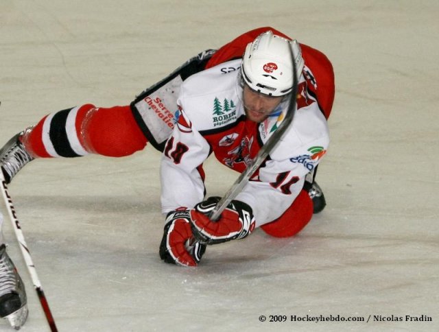 Photo hockey match Briançon  - Tours  le 10/01/2009