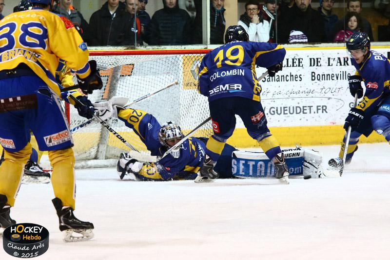 Chamonix  3 - 4 Dijon 