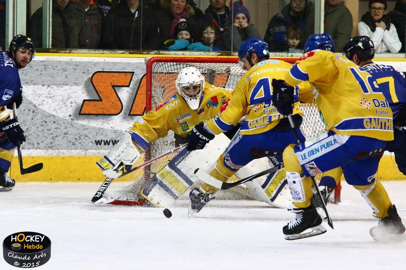 Chamonix  3 - 4 Dijon 