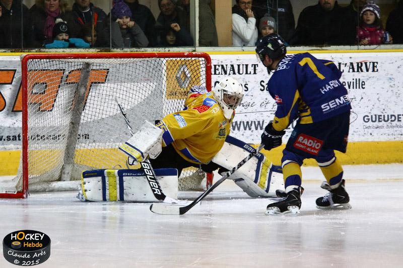 Chamonix  3 - 4 Dijon 