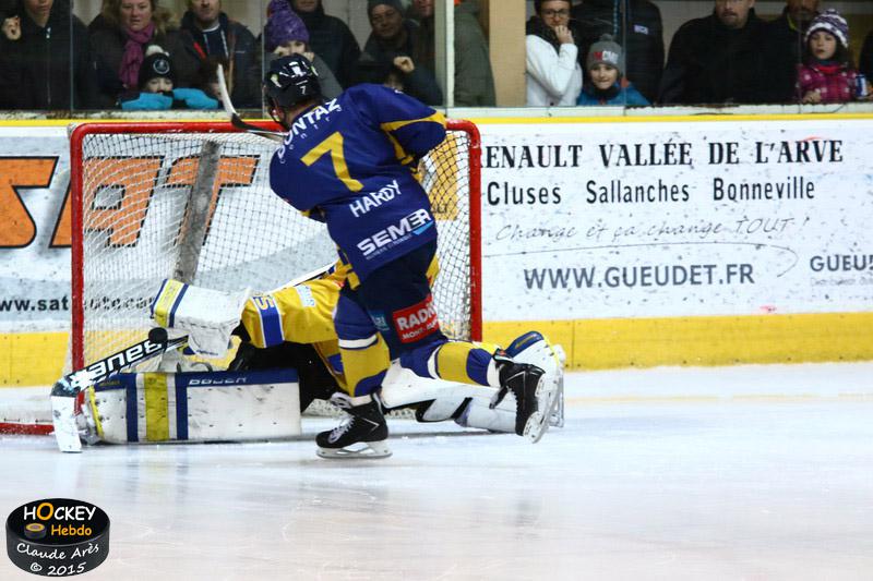 Chamonix  3 - 4 Dijon 