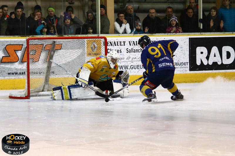 Chamonix  3 - 4 Dijon 