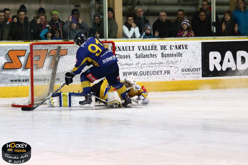 Chamonix  3 - 4 Dijon 