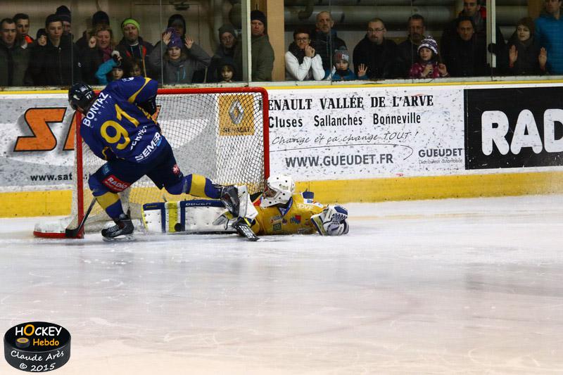 Chamonix  3 - 4 Dijon 