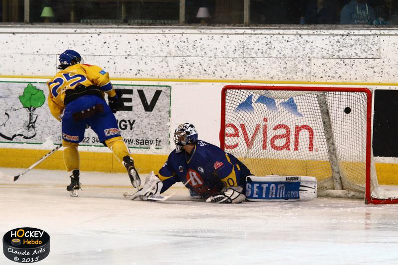 Chamonix  3 - 4 Dijon 