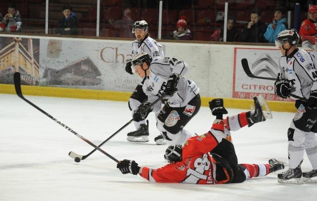 Photo hockey match Briançon  - Brest  le 17/02/2015
