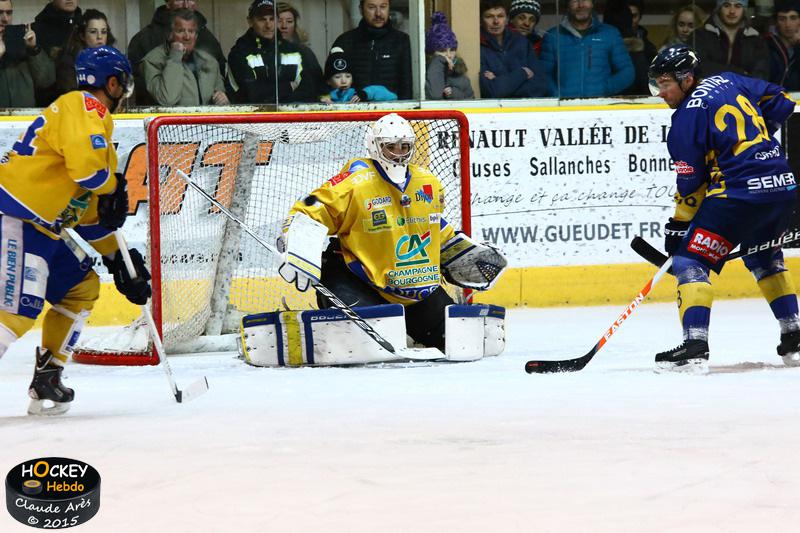 Chamonix  3 - 4 Dijon 