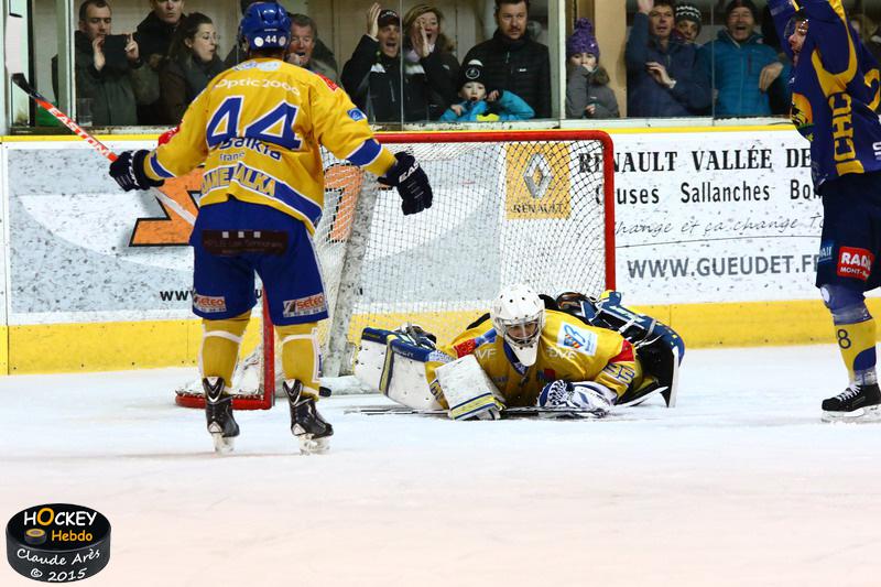 Chamonix  3 - 4 Dijon 