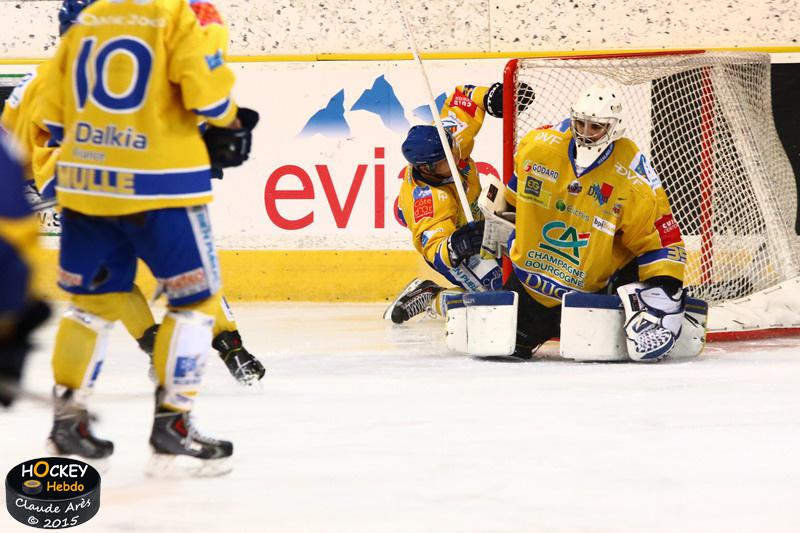 Chamonix  3 - 4 Dijon 