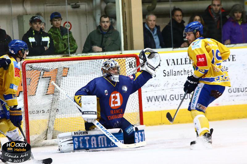 Chamonix  3 - 4 Dijon 