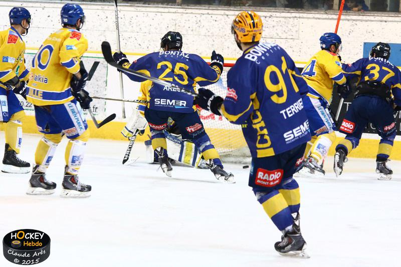 Chamonix  3 - 4 Dijon 