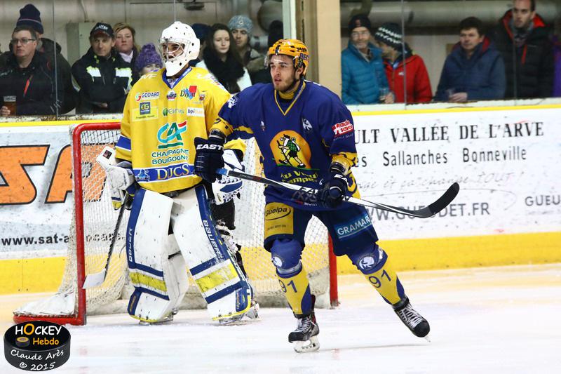 Chamonix  3 - 4 Dijon 