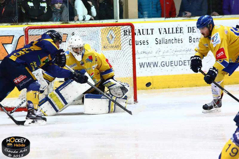 Chamonix  3 - 4 Dijon 