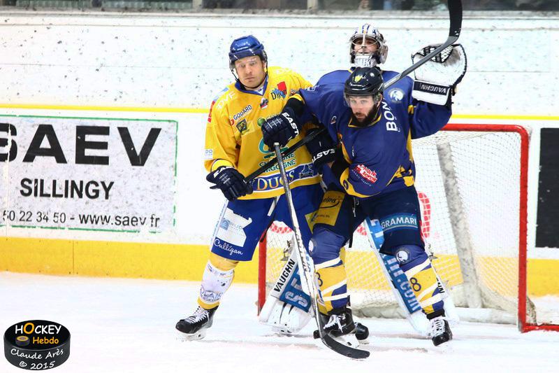 Chamonix  3 - 4 Dijon 