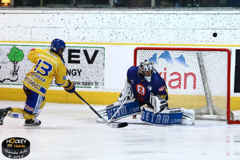 Chamonix  3 - 4 Dijon 