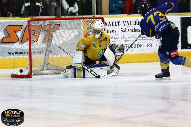 Photo hockey match Chamonix  - Dijon  le 18/02/2015