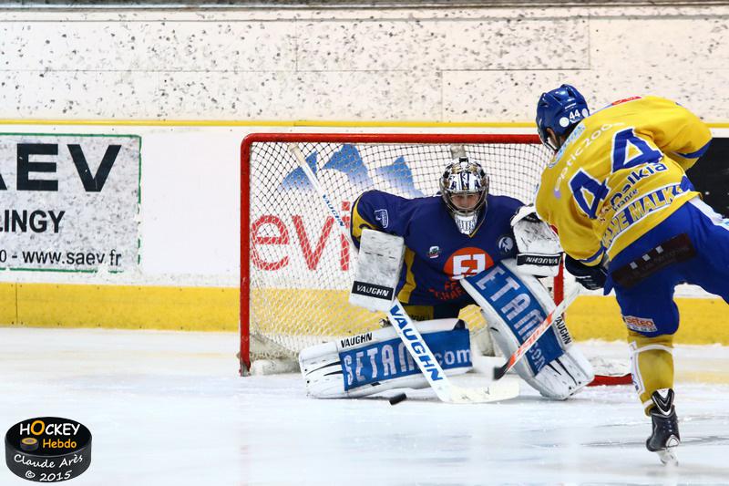 Chamonix  3 - 4 Dijon 