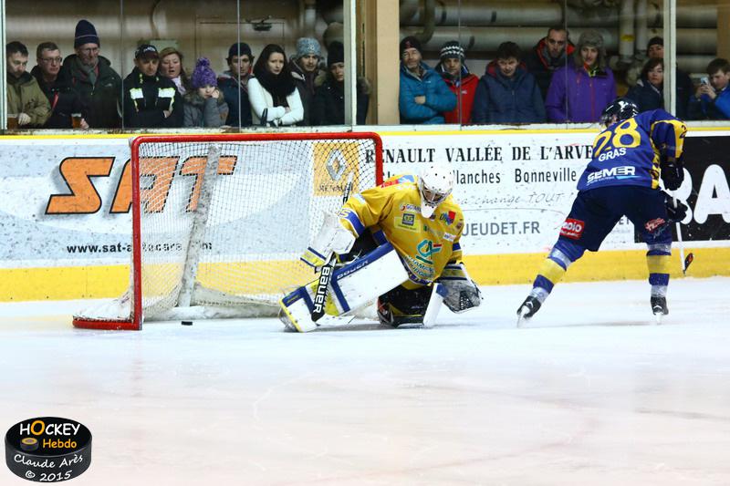 Chamonix  3 - 4 Dijon 