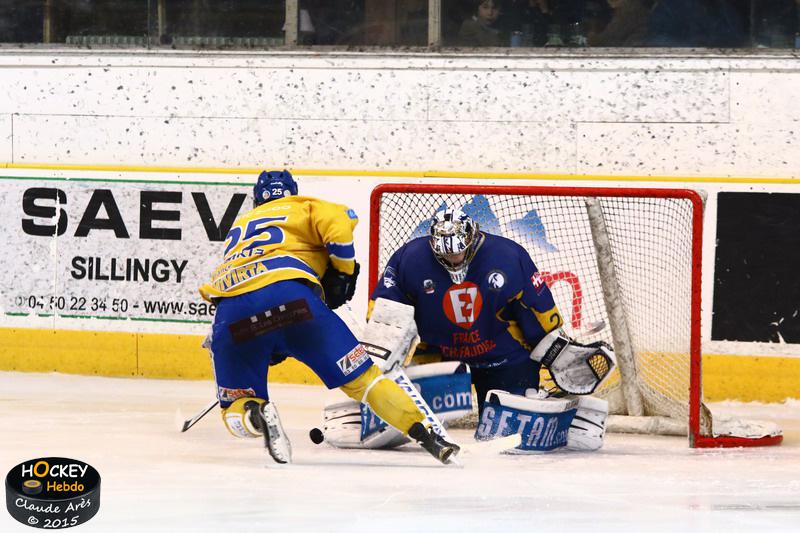 Chamonix  3 - 4 Dijon 