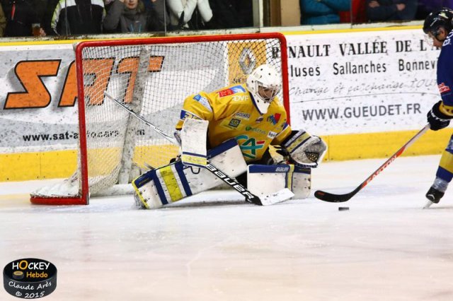 Photo hockey match Chamonix  - Dijon  le 18/02/2015