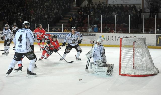 Photo hockey match Briançon  - Brest  le 18/02/2015