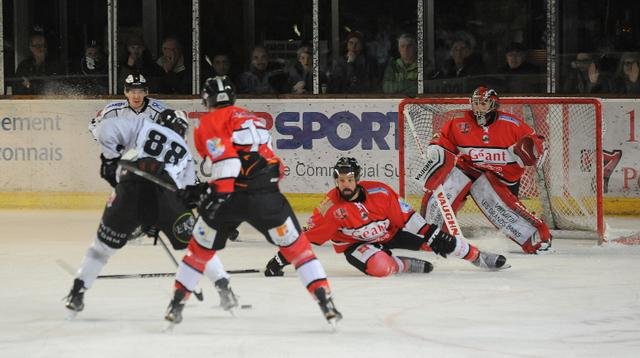 Photo hockey match Briançon  - Brest  le 18/02/2015