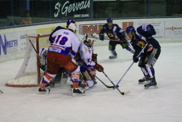 Photo hockey match Mont-Blanc - Epinal  le 10/01/2009