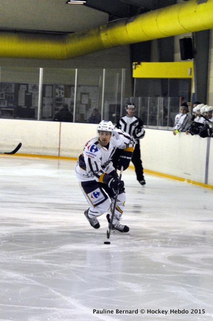 Photo hockey match Reims* - Courbevoie  le 22/02/2015