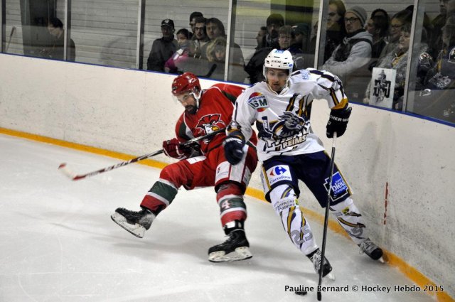 Photo hockey match Reims* - Courbevoie  le 22/02/2015