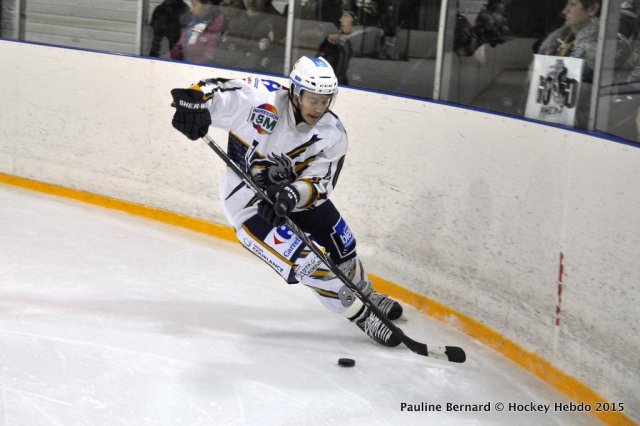 Photo hockey match Reims* - Courbevoie  le 22/02/2015