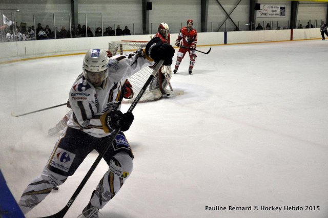 Photo hockey match Reims* - Courbevoie  le 22/02/2015