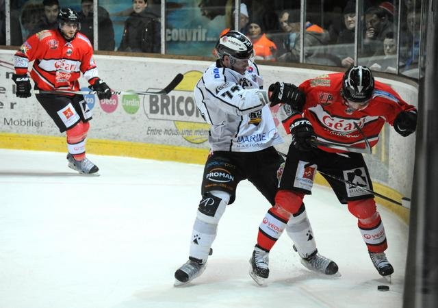 Photo hockey match Briançon  - Brest  le 24/02/2015