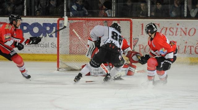 Photo hockey match Briançon  - Brest  le 24/02/2015