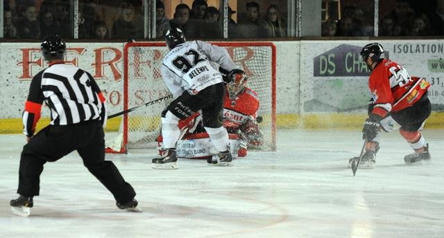 Photo hockey match Briançon  - Brest  le 24/02/2015