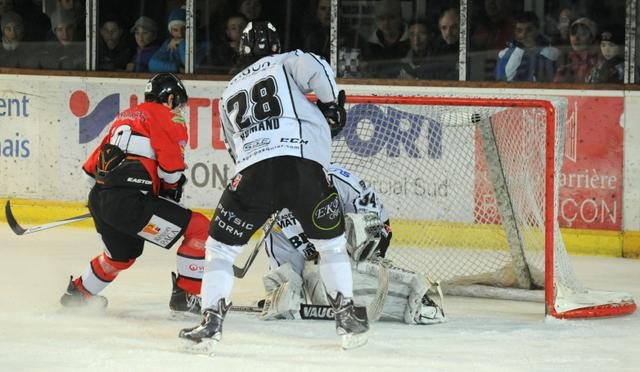 Photo hockey match Briançon  - Brest  le 24/02/2015