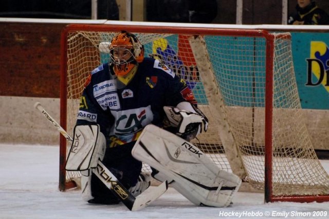 Photo hockey match Dijon  - Angers  le 10/01/2009