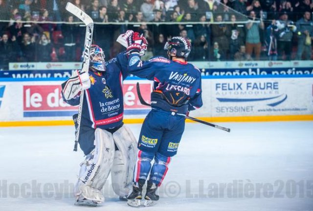 Photo hockey match Grenoble  - Dijon  le 28/02/2015